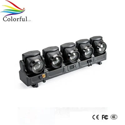 Vatnsheldur LED 5x120W Tornado Moving Head Light með hring